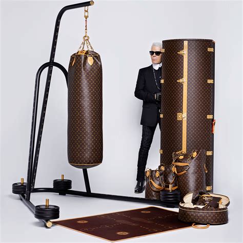 louis vuitton punching bag by karl lagerfeld|LOUIS VUITTON Monogram Iconoclasts Karl Lagerfeld Punching .